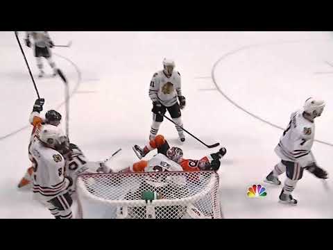 Scott Hartnell 2nd Goal - Game 6, 2010 Stanley Cup Final Blackhawks vs. Flyers