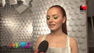 Behind the scenes Alexandra Stan - Cherry Pop @ Music Channel News 2014