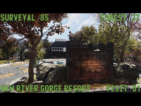 Fallout 76 Surveyal Project 85 - Forest 37 - New River Gorge Resort