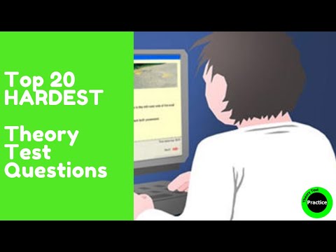 20 HARDEST Theory Test Questions