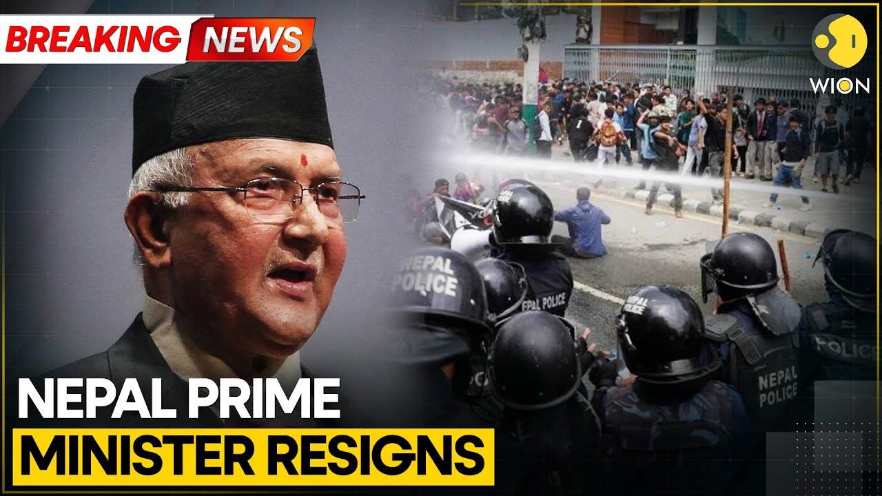 Nepal Protests: Nepal PM KP Sharma Oli Resigns; 19 Killed & Over 400 Injured | WION