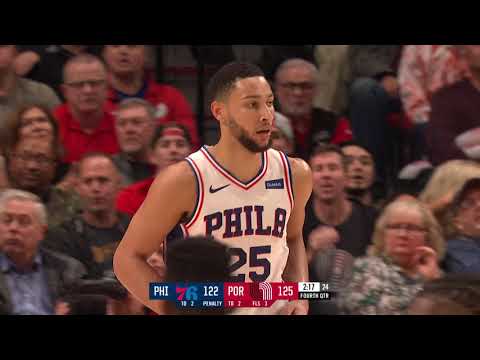 Portland Trail Blazers vs Philadelphia 76ers | November 2 2019