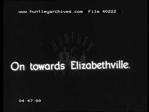 Scenes in Angola in the 1920's.  Archive film 40222