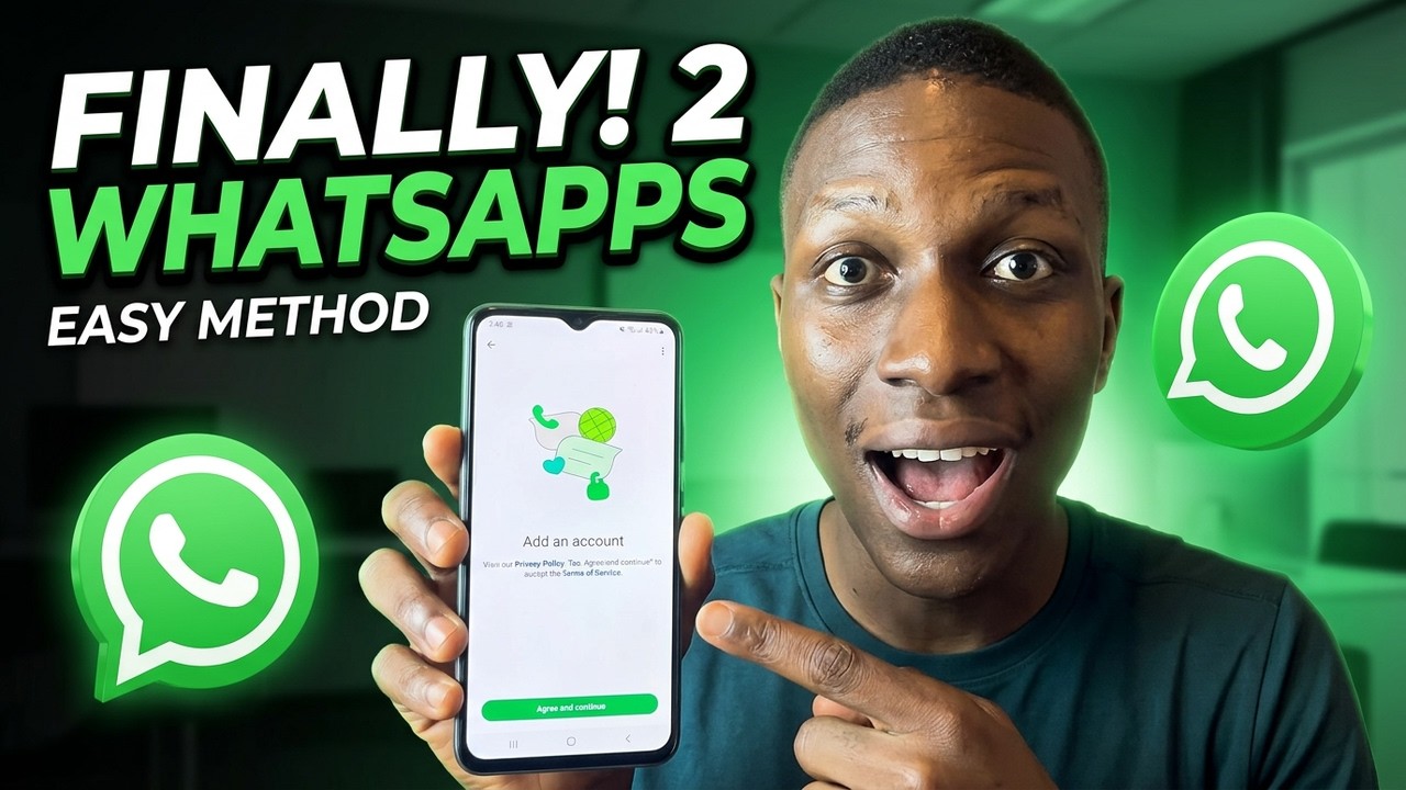 2 WhatsApp Accounts 1 Phone