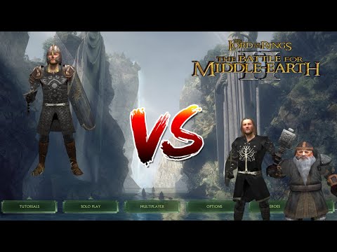YOU MAY OR MAY NOT ENJOY THIS VIDEO! - Lord of the Rings: Battle for Middle-earth 2 - 1v2 Men Easy