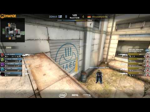 mousesports vs. 3DMAX! | LB Halbfinale, ESL One Katowice Qualifikation | (de_cache)