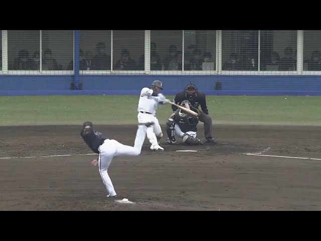 【練習試合】昨年首位打者のバットは対外試合初戦から全開!!ライオンズ・森がセンター前タイムリーを放ち同点‼ 2020/2/22 L-M