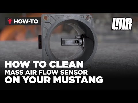 How To Clean The Mass Air Flow Sensor On Your Mustang