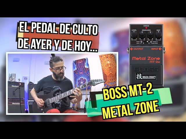 Vídeo relacionado con Pedal de efectos BOSS MT-2 Metal Zone clásico | Legendaria distorsión de ganancia alta para guitarra y bajo | Circuito de ganancia de doble etapa | Ecualizador activo de tres bandas