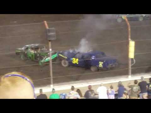 Route 66 Team Demolition Derby | Junk yard dogs vs Mean Green Machines.