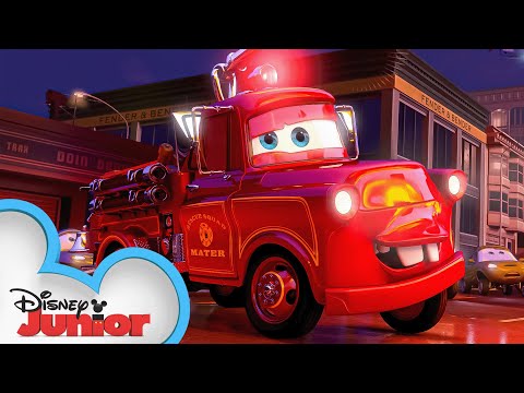 Rescue Squad Mater | Pixar's Cars Toon - Mater’s Tall Tales  |  @disneyjunior