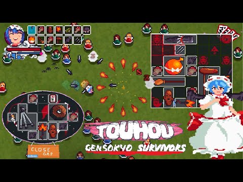 Touhou: Gensokyo Survivors Trailer / Action Roguelike Bullethell Touhou Fangame by Xeloph
