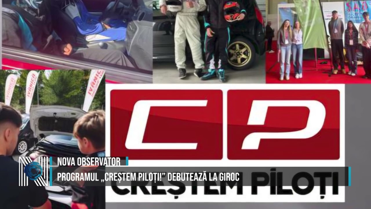 PROGRAMUL „CREȘTEM PILOȚI!” DEBUTEAZĂ LA GIROC