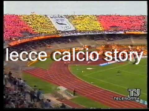 LECCE-Acireale 1-1 - 19/05/1996 - IL LECCE DOPO UN SOLO ANNO CONQUISTA LA PROMOZIONE IN B