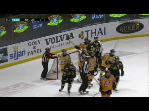 Kvartsfinal 2: AIK 4 - 2 Luleå HF - Elitserien 2012 - (Canal+ sändning)