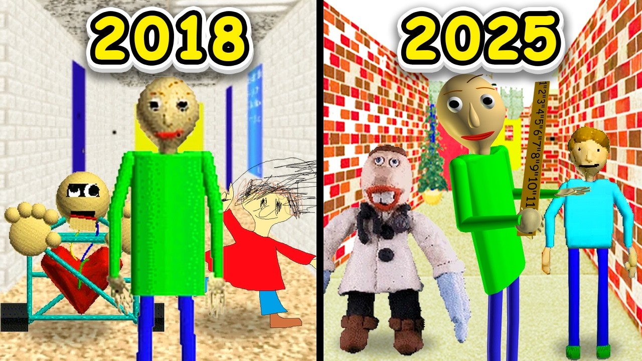 Every Huge Baldi Update