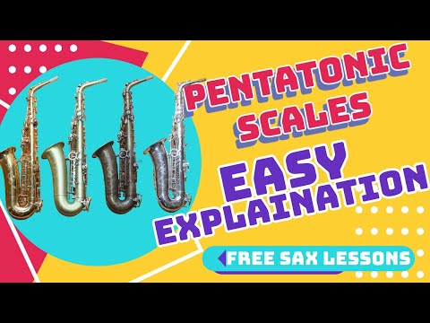 Pentatonic Scales on Saxophone 🎷 Major & Minor Made Simple