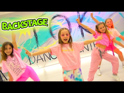 Мой КЛИП Танцуй со мной КАК снимали БЭКСТЕЙДЖ My little Nastya