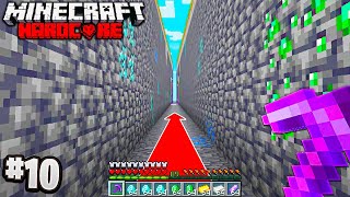 I Mined 100,000 Blocks in a STRAIGHT LINE in Hardcore Minecraft! (Episode 10)
