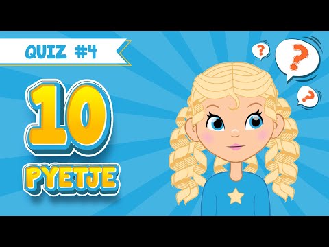 Sa i Zgjuar Je? | 10 Pyetje për Fëmijë | Kuic Shqip