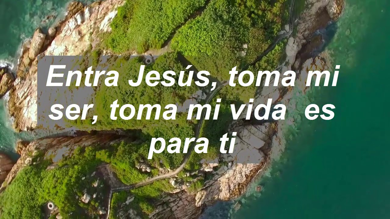Entra Jesús vídeo Lyric - Edwin Rojas