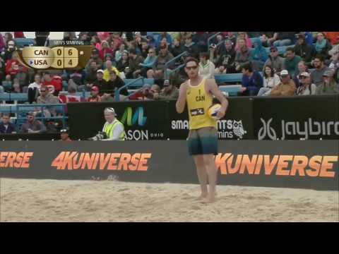 Binstock/Schachter vs Lucena/Dalhausser (Semifinals) CINCINNATI OPEN 2016