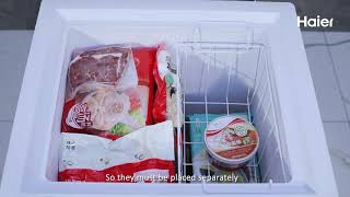 English DF: No cooling for your Haier chest freezer
