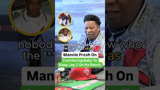 Mannie Fresh On Convincing Baby To Keep Jay Z On Ha Remix
