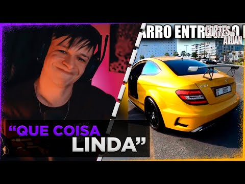 ARUAN REAGE A AVALIAÇÃO DA ZUEIRA #16 - MERCEDES C63 AMG (ZUEIRA INSANA) - Cortes do Aruan