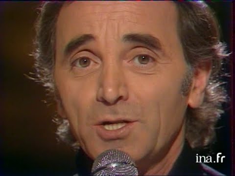 "Une jolie fleur" (Georges Brassens) par Charles Aznavour