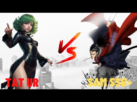 Top Hero Tatsumaki UR Vs Samurai SSR+ PVP Live - One Punch Man The Strongest #tatsumakiUR