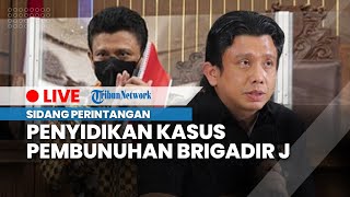 LIVE: Sidang Perintangan Penyidikan Kasus Pembunuhan Brigadir J oleh Ferdy Sambo Cs