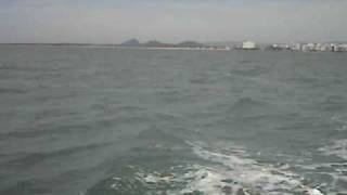 rumo Leste, deixando Guarapari