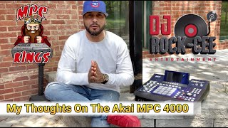 Video thumbnail for My Thoughts On The Akai MPC 4000 ( What I Think ?? ) Should You Buy One 2021 ?? 🤷🏼‍♂️🤷🏼‍♂️🤷🏼‍♂️🤷🏼‍♂️ by DJ ROCK CEE TV