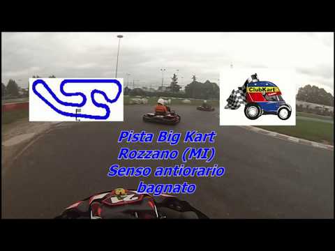 Big Kart Rozzano- 2 giri on board - Senso Antiorario su bagnato