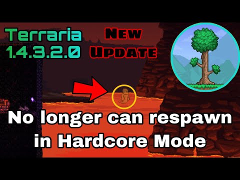 Terraria 1.4.3.2.0 - Update | No longer can respawn in HardCore Mode. #7