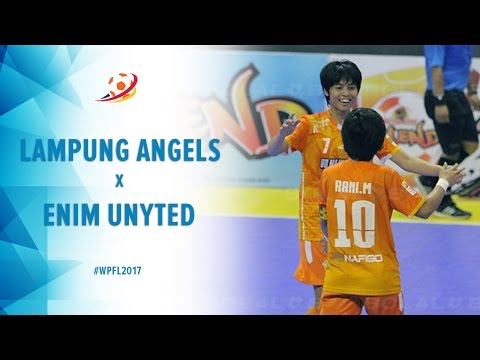 Lampung Angels S-One Vs Muara Enim Unyted - Highlight Woman Pro Futsal League 2017