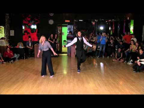 Ekaterina Agaponova & Daniel Nikulin at Tantsclass Cup 2014 Solo Jazz Showcase Division