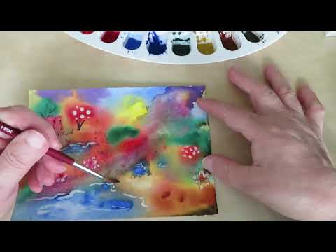 REVIEW-Aquafine Pan & Tube Watercolours from Daler-Rowney