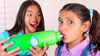 Ellie Learned an Important Lesson About Drinking Water!