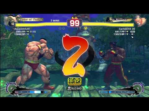 Aquasilk529 (Gief) vs: GarSEEYA 00 (Deejay) - SSF4:AE v.2012 HD Endless SRK Live Lobby Matches
