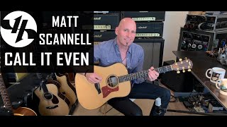 &quot;Call It Even&quot; Matt Scannell Vertical Horizon Live Acoustic 4/8/21
