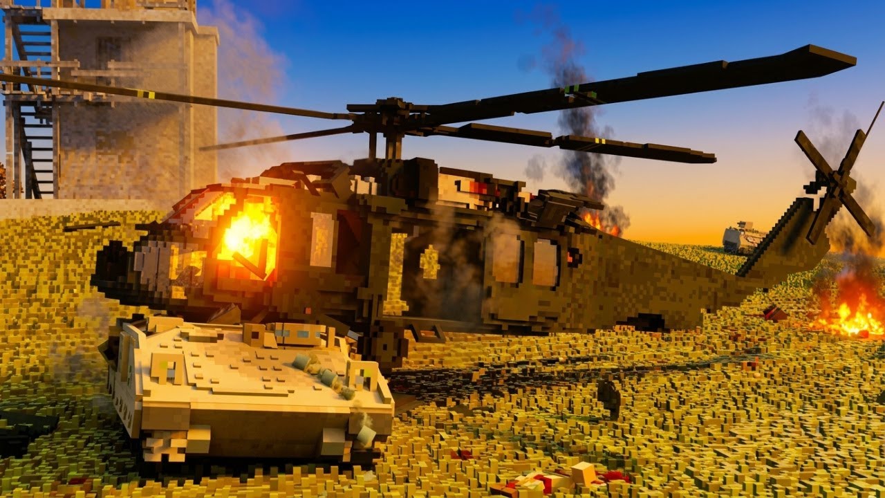 ⚔️ REALISTIC DESERT URBAN ASSAULT – Bradley IFV & Infantry vs Insurgent Village | Teardown