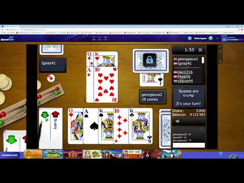 How to Play Schnapsen/66. A Skill Card Game involving 2 Players