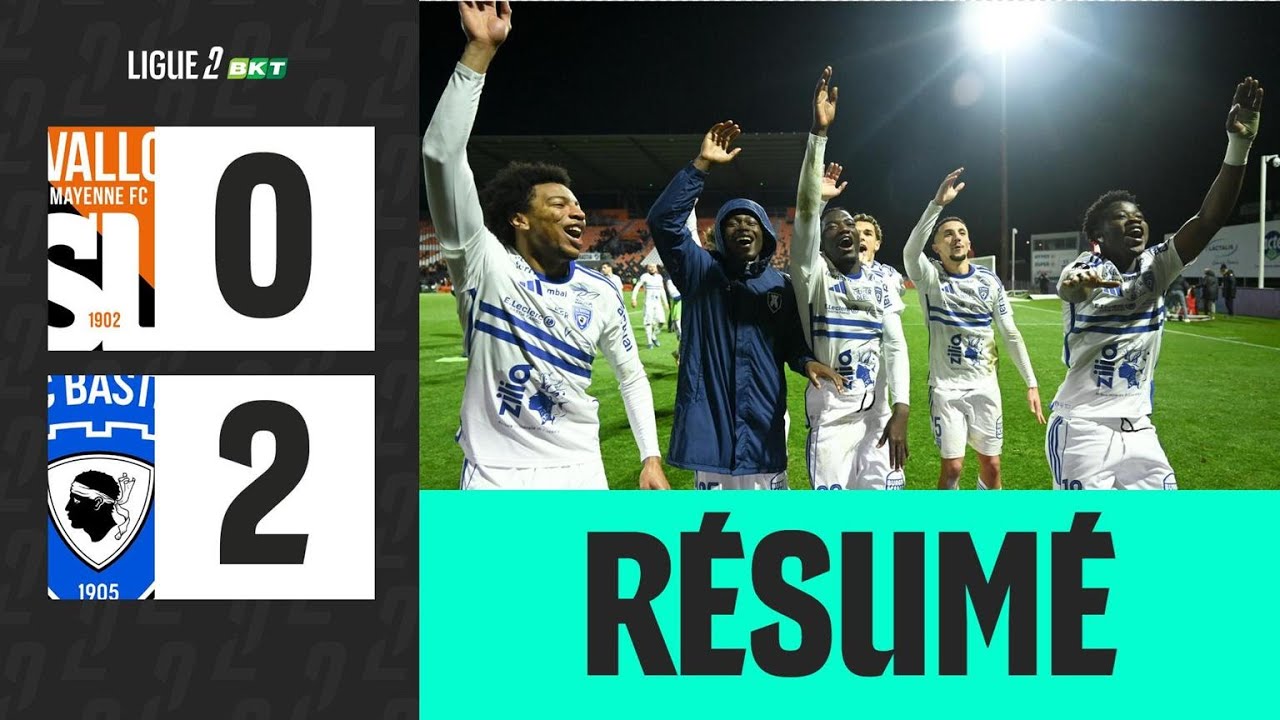 Stade Lavallois vs Bastia Highlights