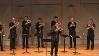 Ben van Dijk ( basstrombone ) and the ITE play Capriccio-Verhelst