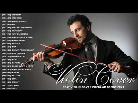 Mejor violín romántico 2021 - Mejores canciones de amor de portada de violín 2021