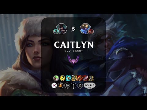 Caitlyn ADC vs Ezreal - KR Master Patch 13.19