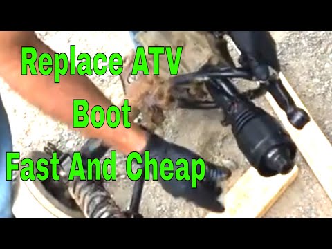 How To Replace ATV Axle Boot under 30 seconds