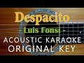 Despacito - Luis Fonsi [Acoustic Karaoke]